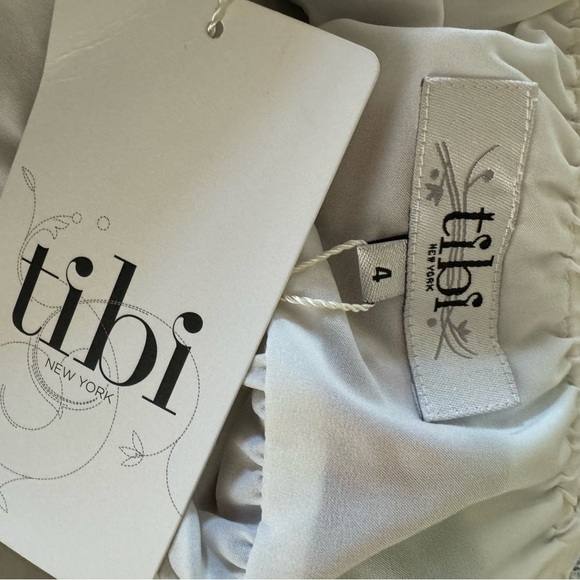 Tibi Silk Tropical Poppy Halter Mini Dress NWT Size: 4 - Picture 5 of 9